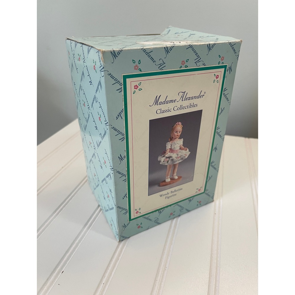 Madame Alexander Wendy Ballerina Figurine 90250 Classic Collectibles 1998 Box